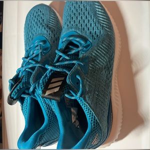 New Adidas Mens Alphabounce Blue Running Shoes Sneakers Size 8